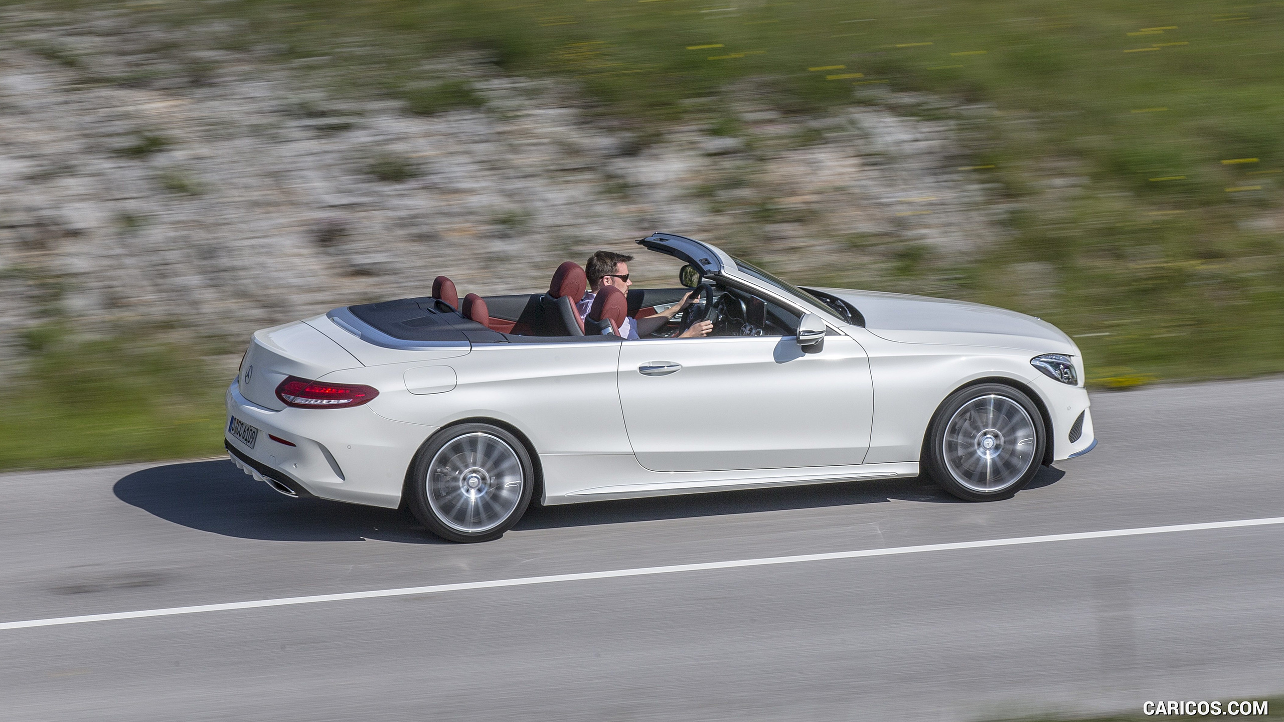 2017 Mercedes-Benz C-Class C300 Cabriolet - Side, #43 of 96