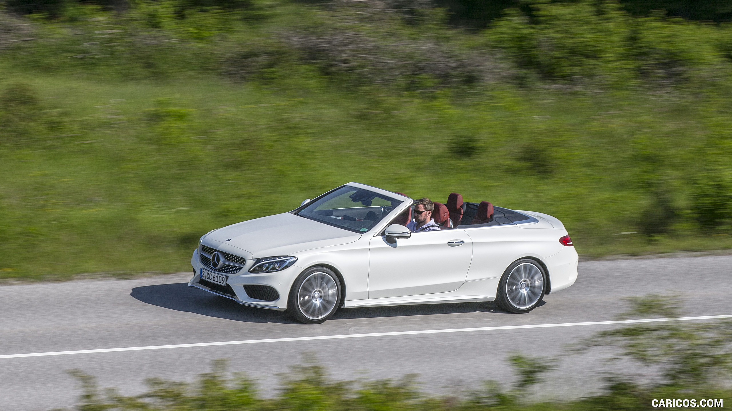 2017 Mercedes-Benz C-Class C300 Cabriolet - Side, #44 of 96