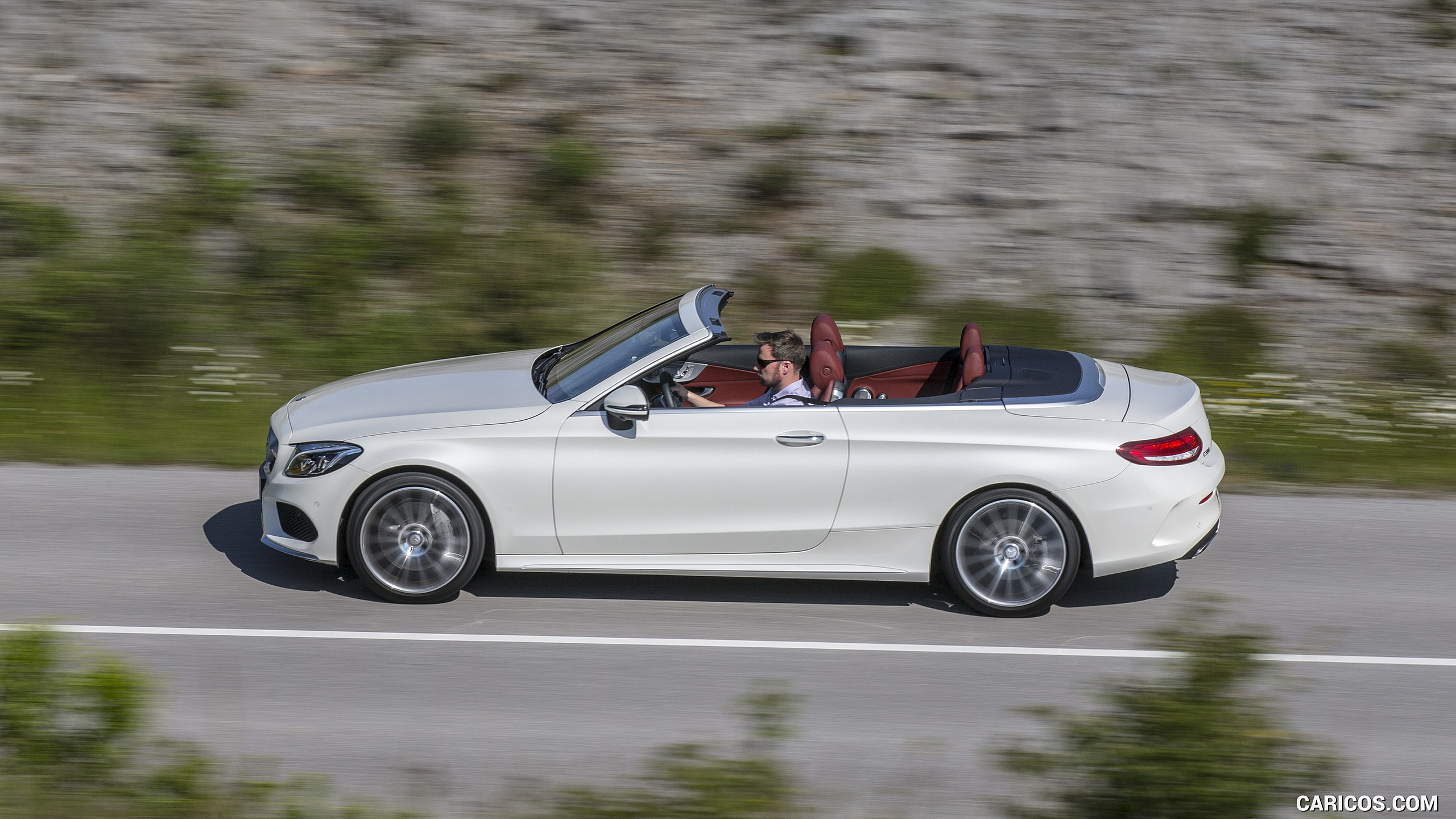 2017 Mercedes-Benz C-Class C300 Cabriolet - Side, #45 of 96