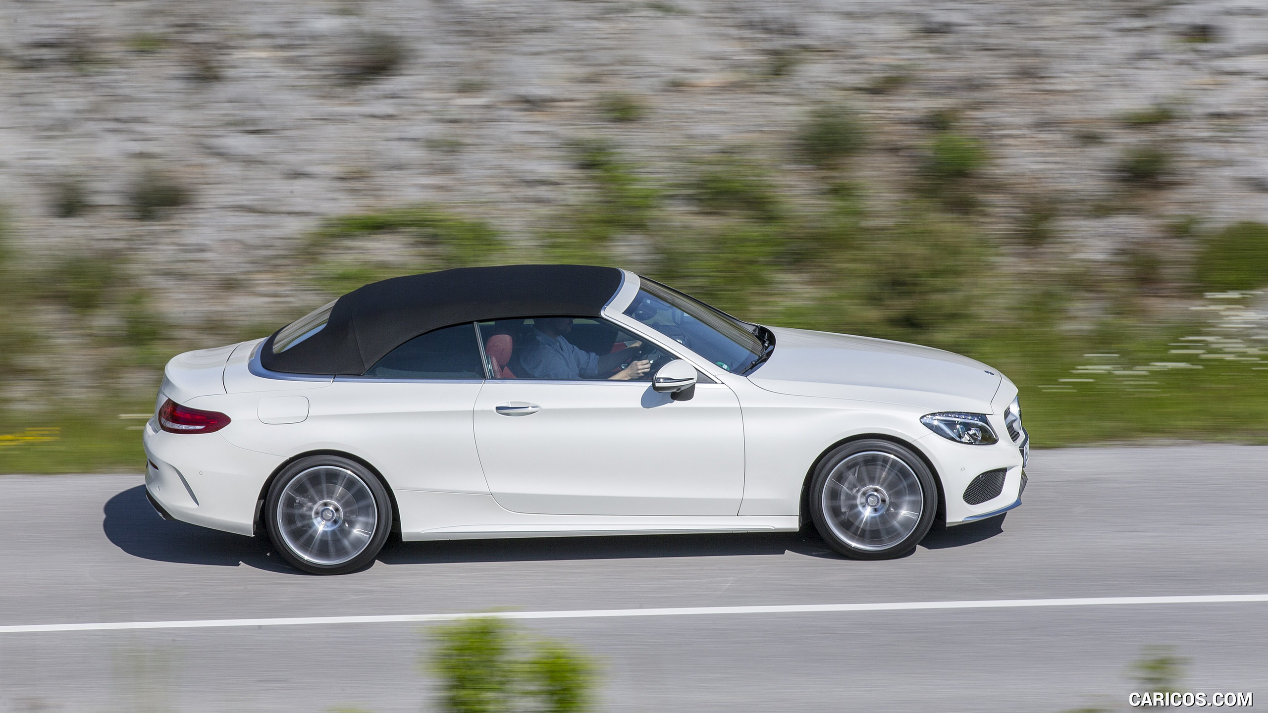 2017 Mercedes-Benz C-Class C300 Cabriolet - Side, #47 of 96
