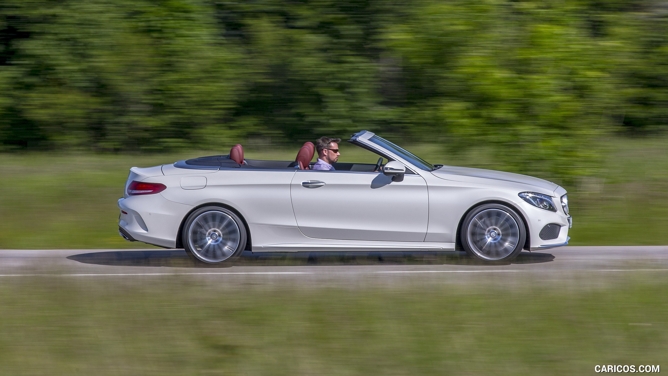 2017 Mercedes-Benz C-Class C300 Cabriolet - Side, #48 of 96