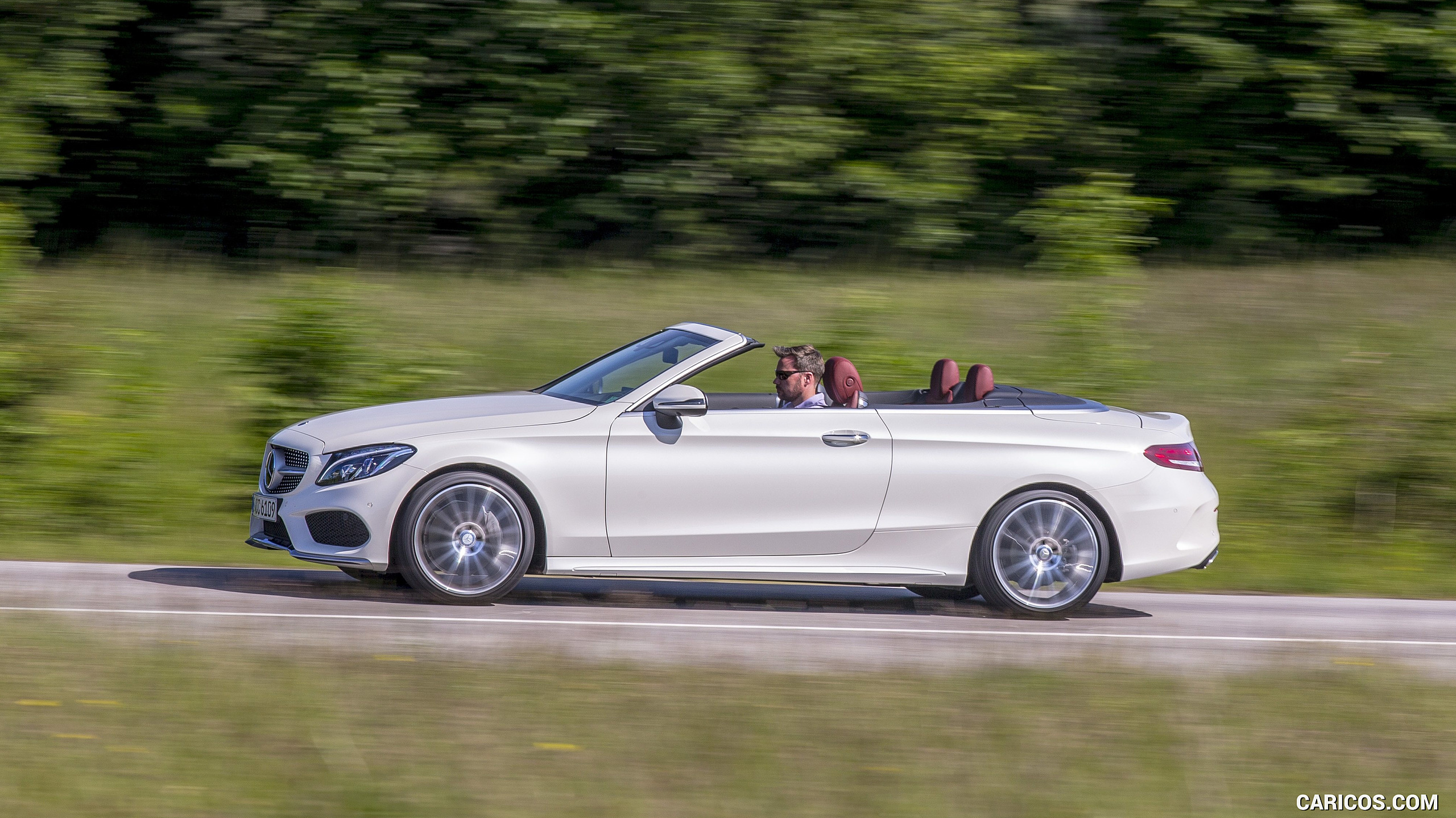 2017 Mercedes-Benz C-Class C300 Cabriolet - Side, #49 of 96