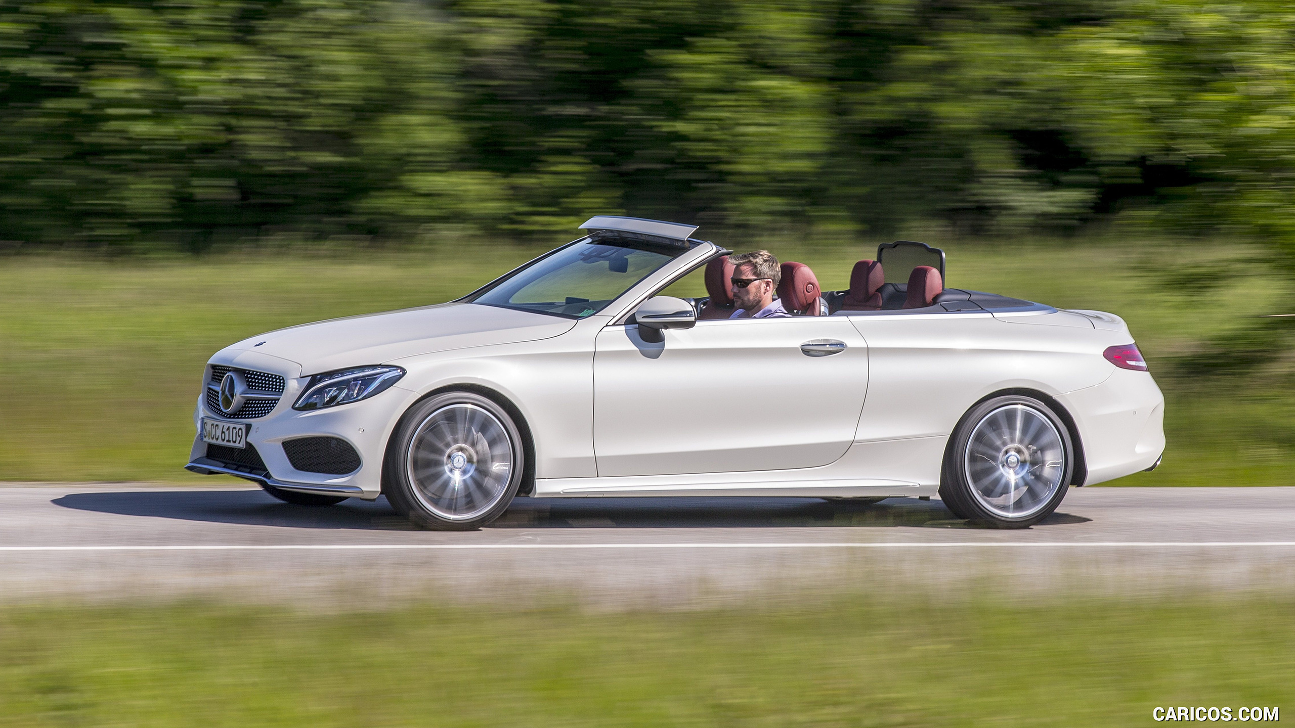 2017 Mercedes-Benz C-Class C300 Cabriolet - Side, #50 of 96