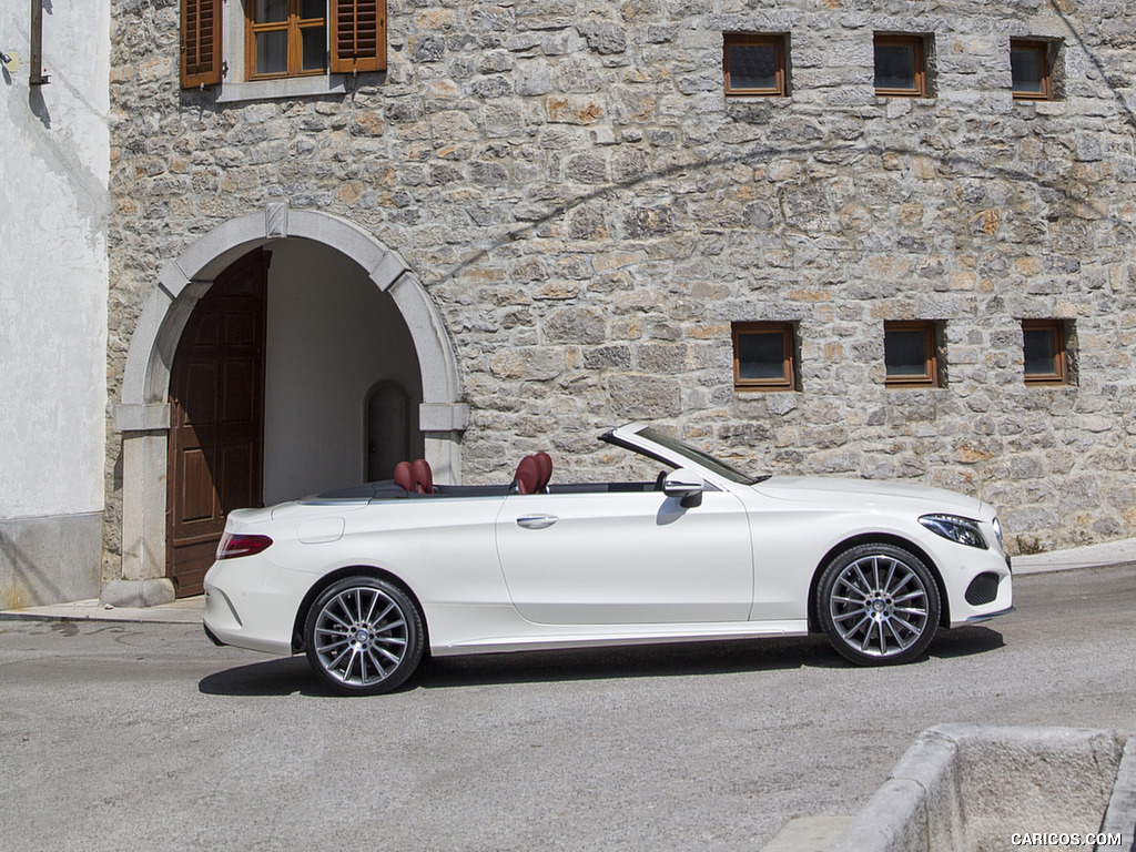 2017 Mercedes-Benz C-Class C300 Cabriolet - Side