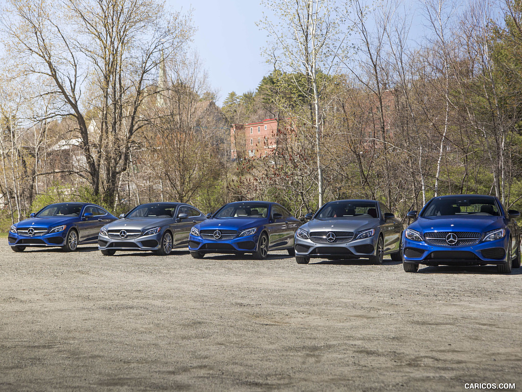 2017 Mercedes-Benz C-Class C300 Coupe 4MATIC (US-Spec) - Front