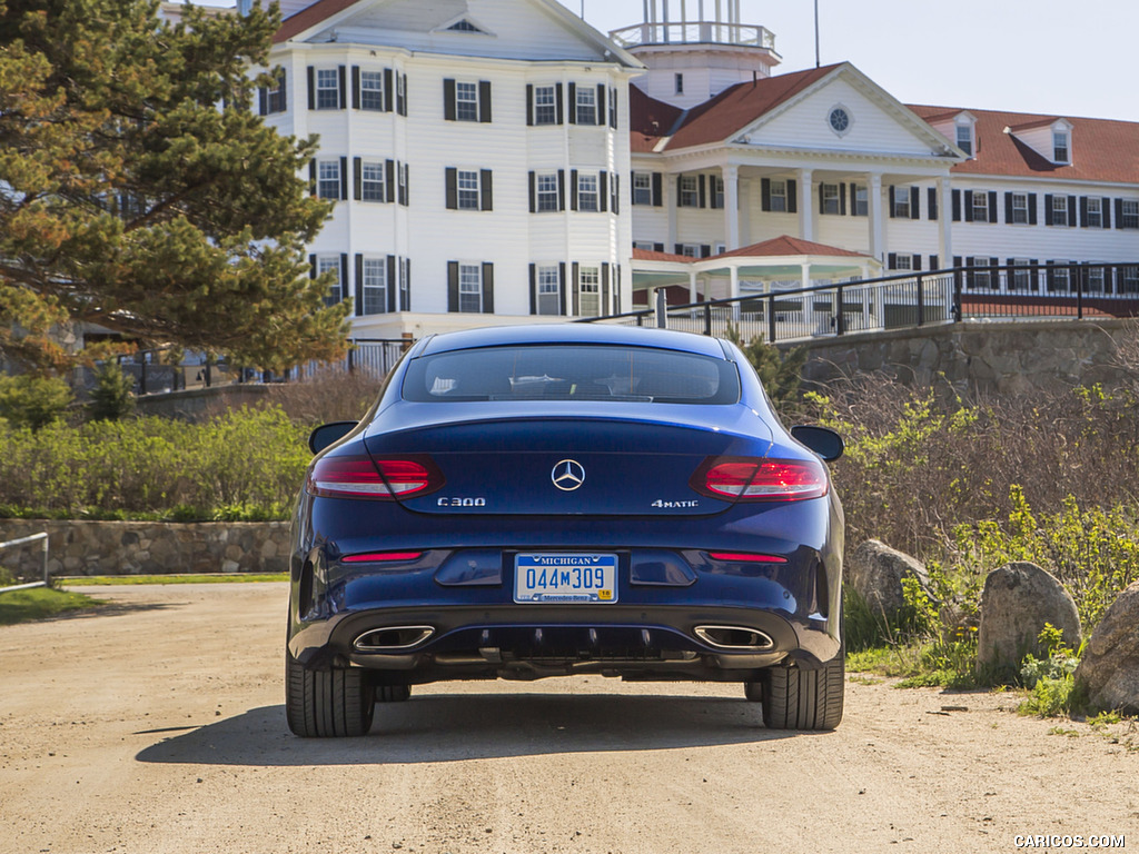 2017 Mercedes-Benz C-Class C300 Coupe 4MATIC (US-Spec) - Rear