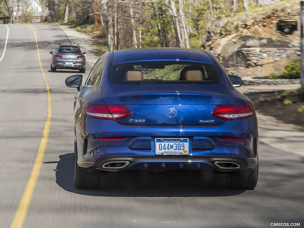 2017 Mercedes-Benz C-Class C300 Coupe 4MATIC (US-Spec) - Rear