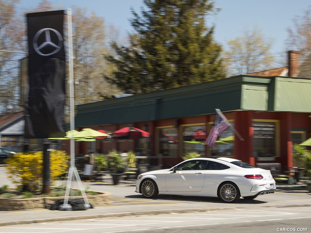 2017 Mercedes-Benz C-Class C300 Coupe 4MATIC (US-Spec) - Side