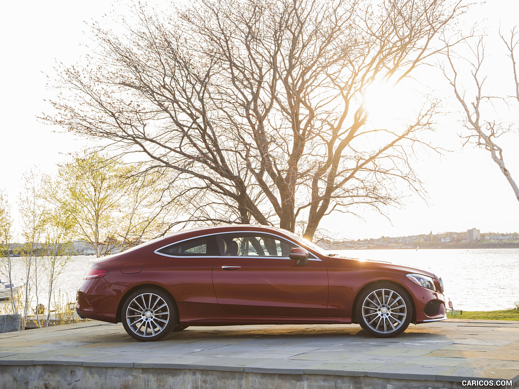 2017 Mercedes-Benz C-Class C300 Coupe 4MATIC (US-Spec) - Side