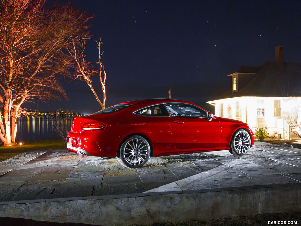 2017 Mercedes-Benz C-Class C300 Coupe 4MATIC (US-Spec) - Side