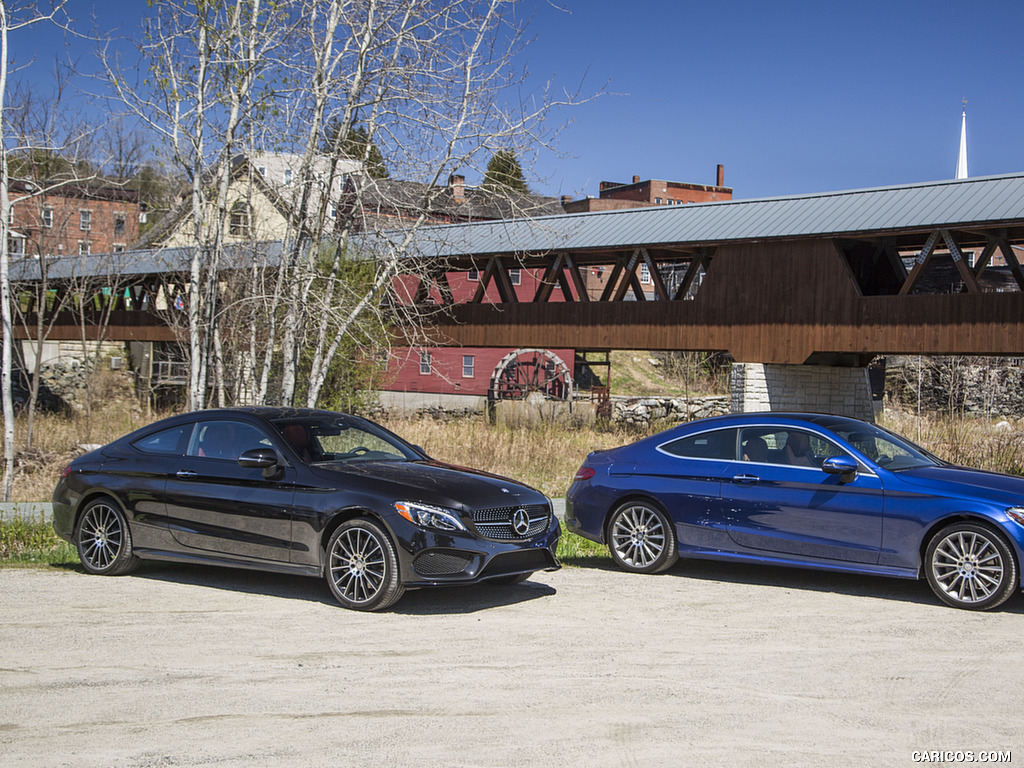 2017 Mercedes-Benz C-Class C300 Coupe 4MATIC (US-Spec) - Side