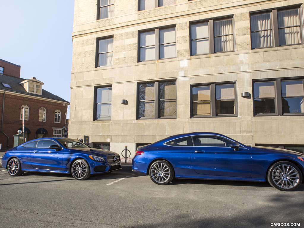 2017 Mercedes-Benz C-Class C300 Coupe 4MATIC (US-Spec) - Side