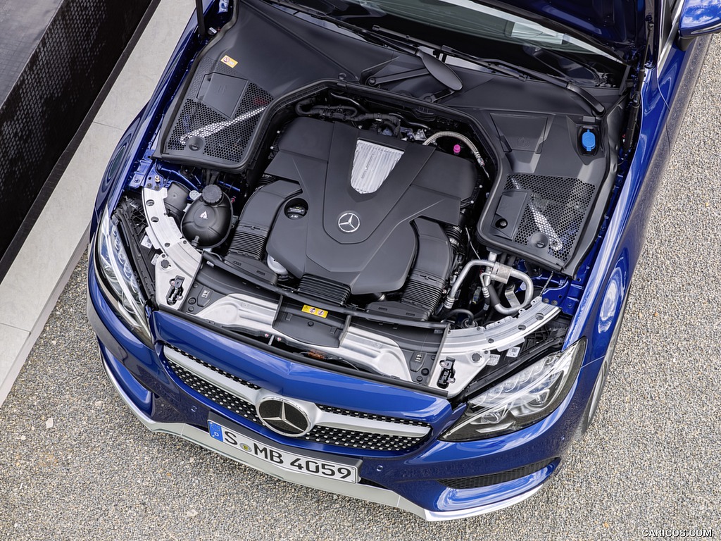 2017 Mercedes-Benz C-Class C400 4MATIC Cabriolet AMG Line (Color: Brilliant Blue) - Engine