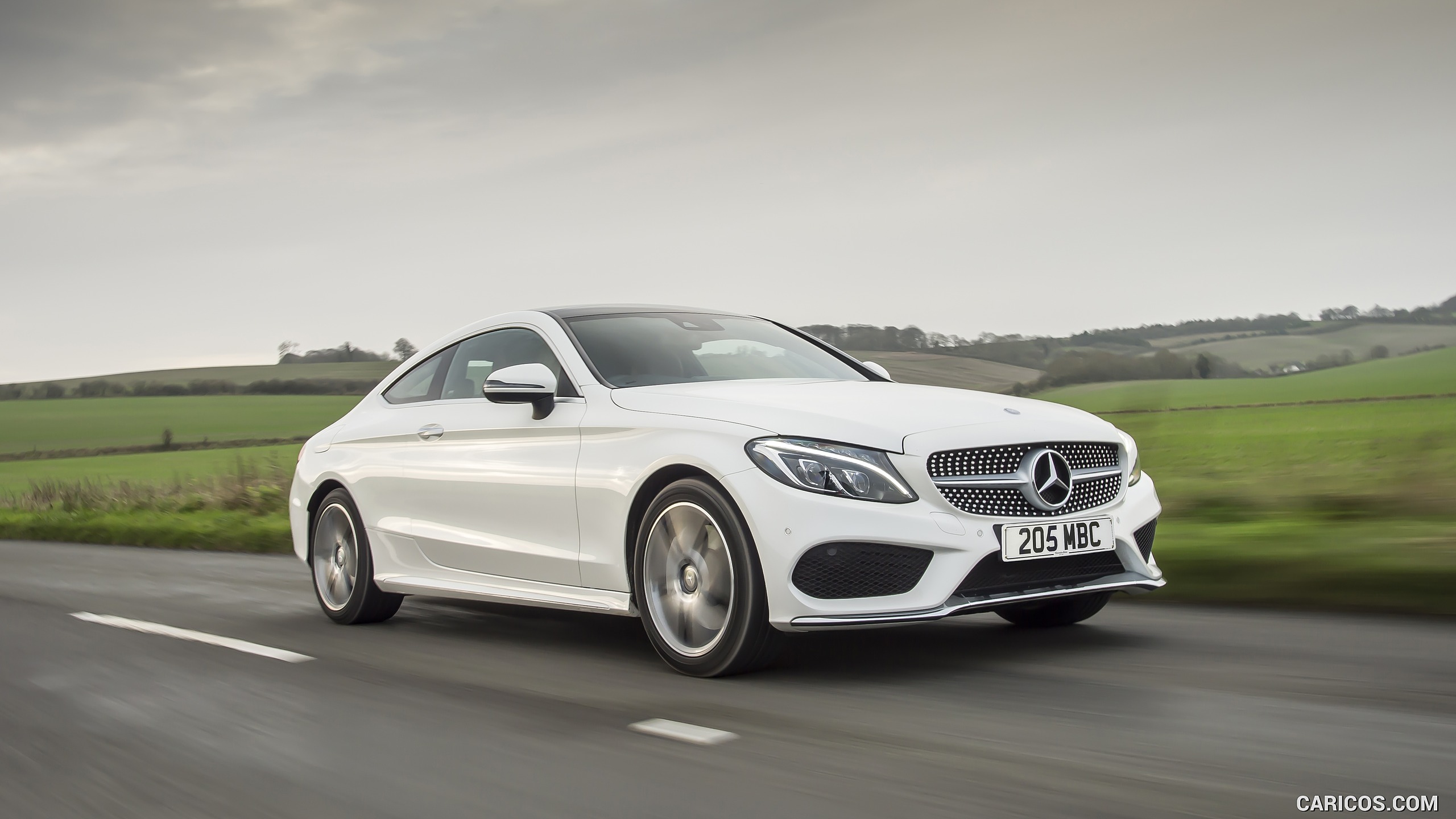 2017 Mercedes-Benz C-Class Coupe (UK-Spec) - Front, #129 of 210