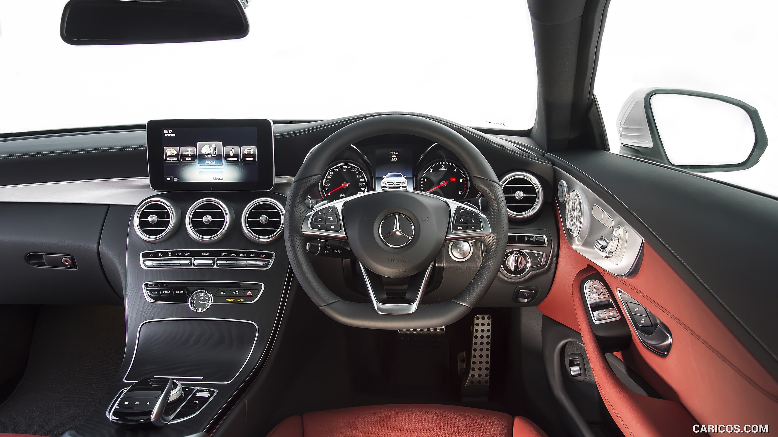 2017 Mercedes-Benz C-Class Coupe (UK-Spec) - Interior, Cockpit, #156 of 210