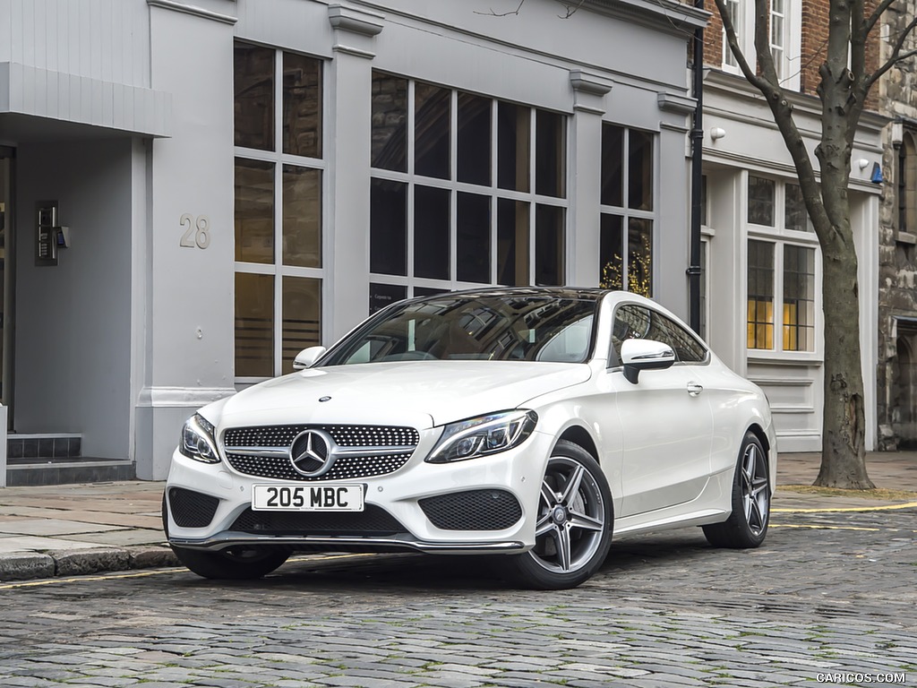 2017 Mercedes-Benz C-Class Coupe (UK-Spec) - Front