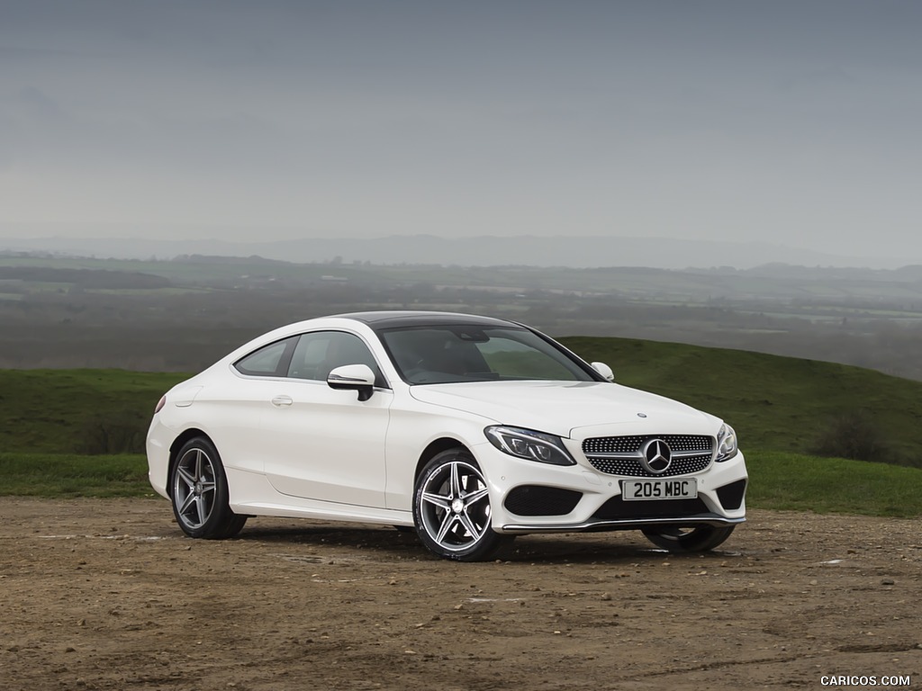 2017 Mercedes-Benz C-Class Coupe (UK-Spec) - Front