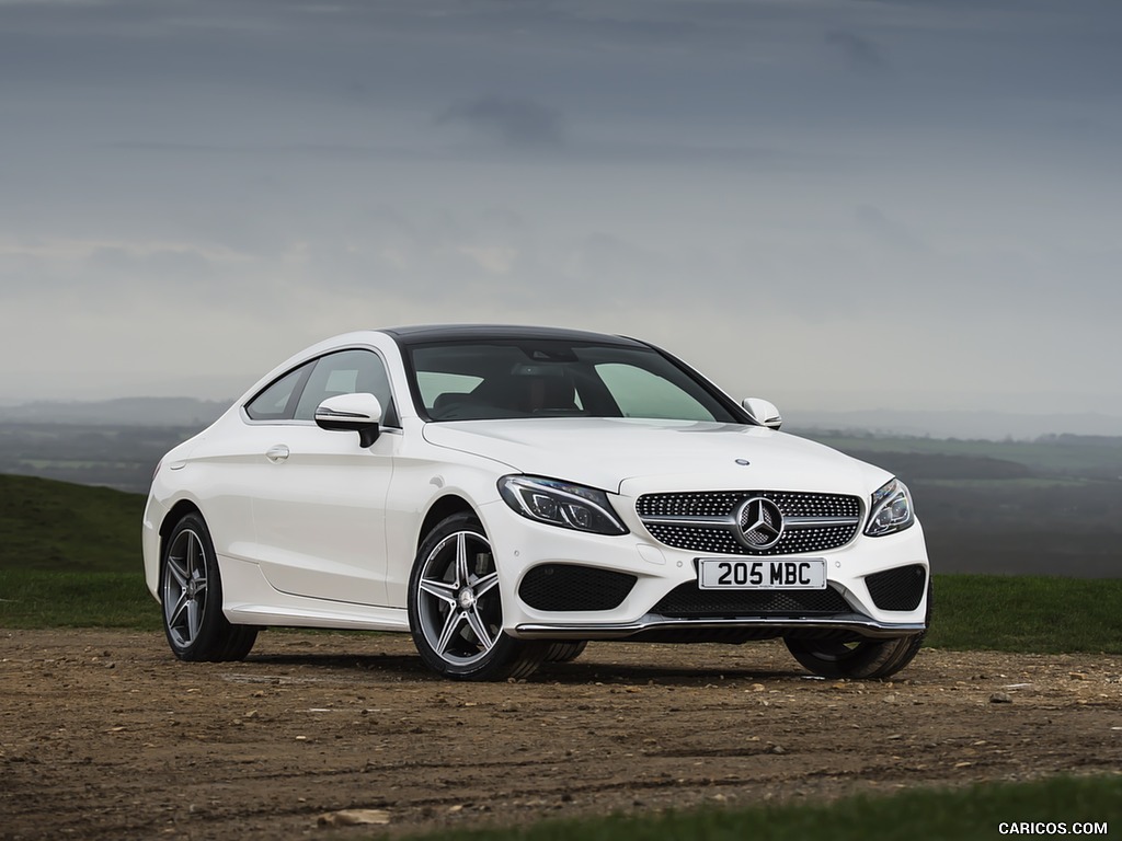 2017 Mercedes-Benz C-Class Coupe (UK-Spec) - Front