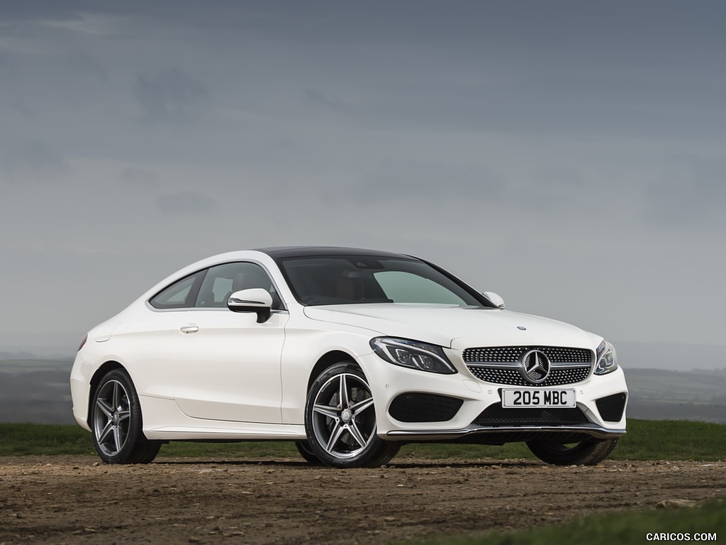 2017 Mercedes-Benz C-Class Coupe (UK-Spec) - Front