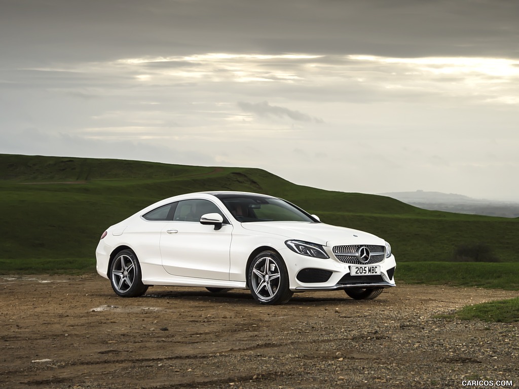 2017 Mercedes-Benz C-Class Coupe (UK-Spec) - Front