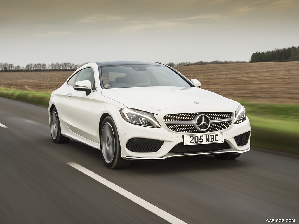 2017 Mercedes-Benz C-Class Coupe (UK-Spec) - Front