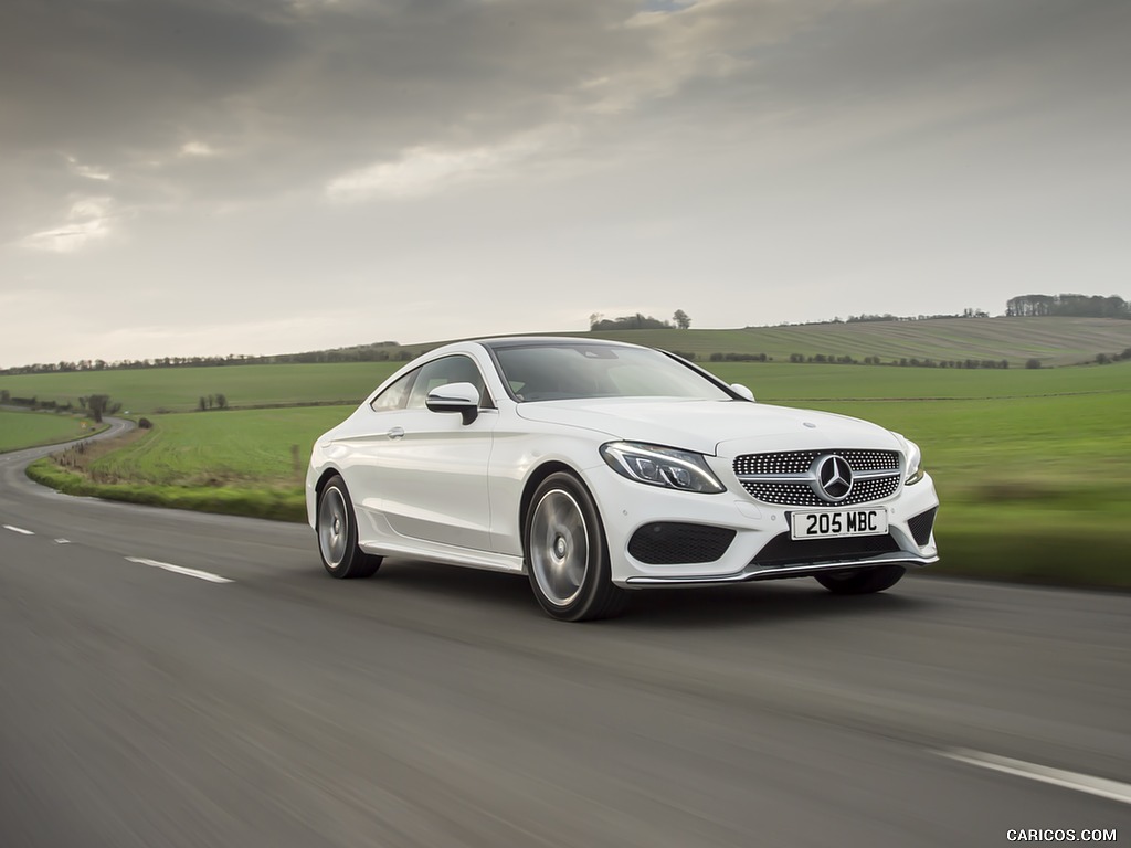 2017 Mercedes-Benz C-Class Coupe (UK-Spec) - Front