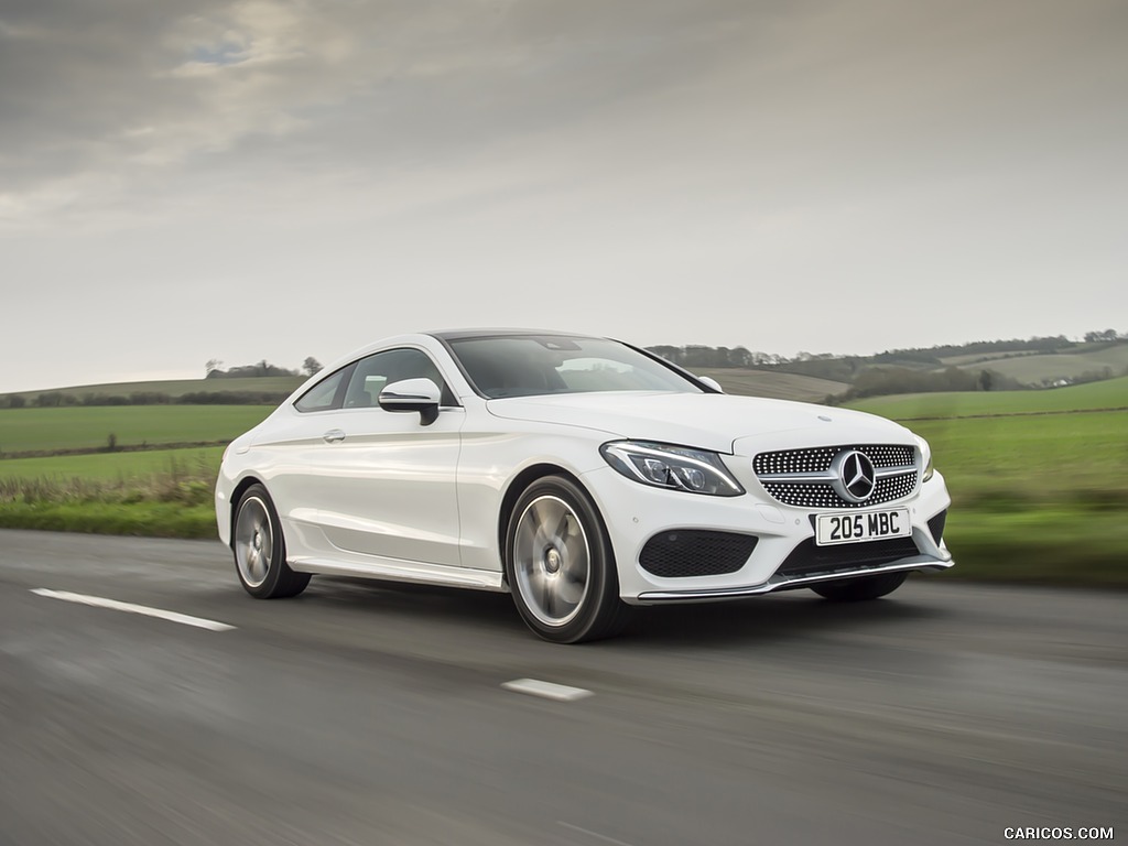 2017 Mercedes-Benz C-Class Coupe (UK-Spec) - Front