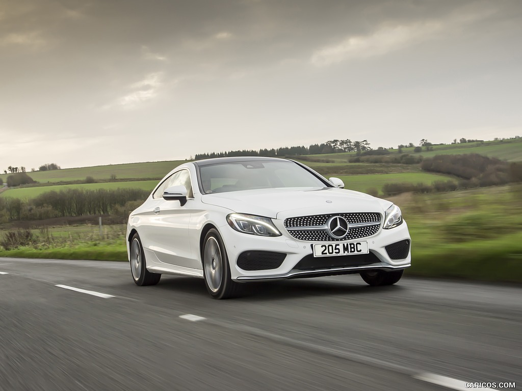 2017 Mercedes-Benz C-Class Coupe (UK-Spec) - Front