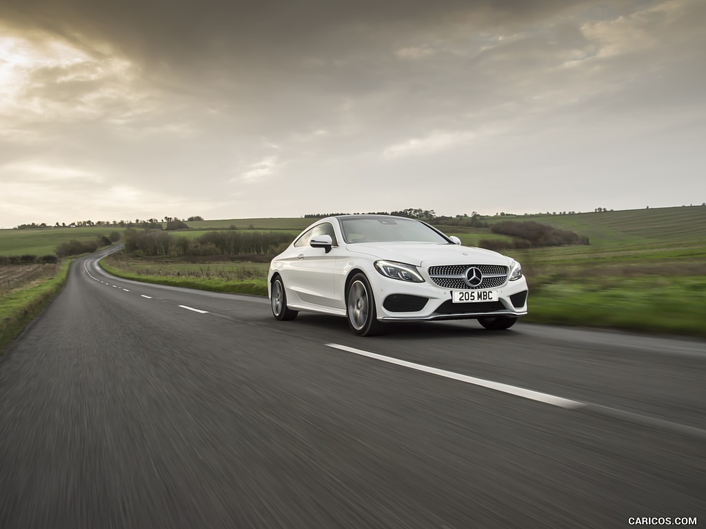 2017 Mercedes-Benz C-Class Coupe (UK-Spec) - Front