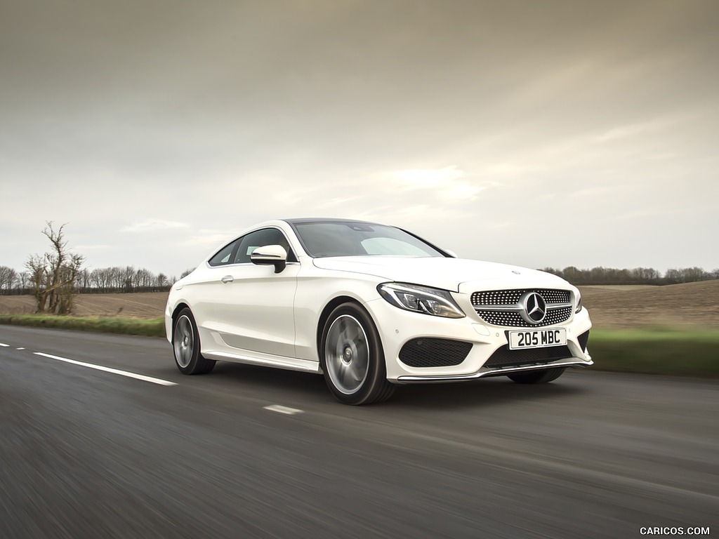 2017 Mercedes-Benz C-Class Coupe (UK-Spec) - Front