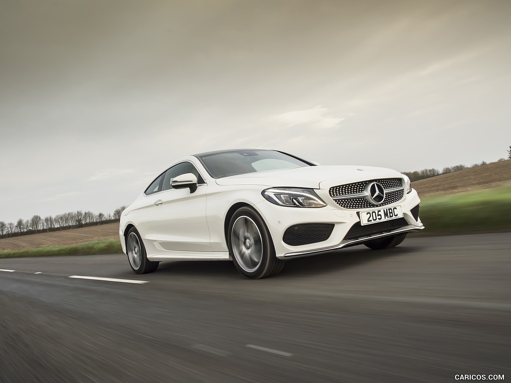 2017 Mercedes-Benz C-Class Coupe (UK-Spec) - Front