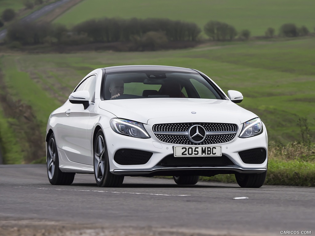 2017 Mercedes-Benz C-Class Coupe (UK-Spec) - Front