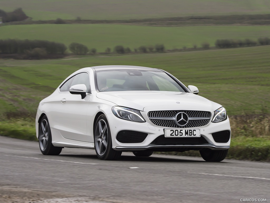 2017 Mercedes-Benz C-Class Coupe (UK-Spec) - Front