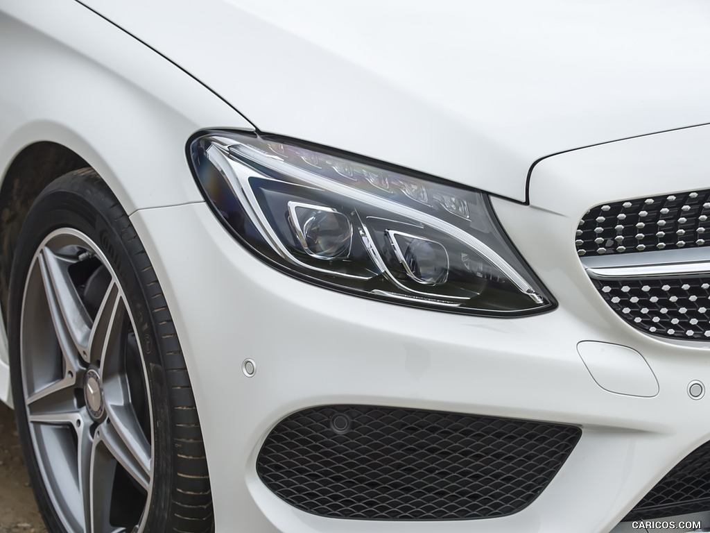 2017 Mercedes-Benz C-Class Coupe (UK-Spec) - Headlight