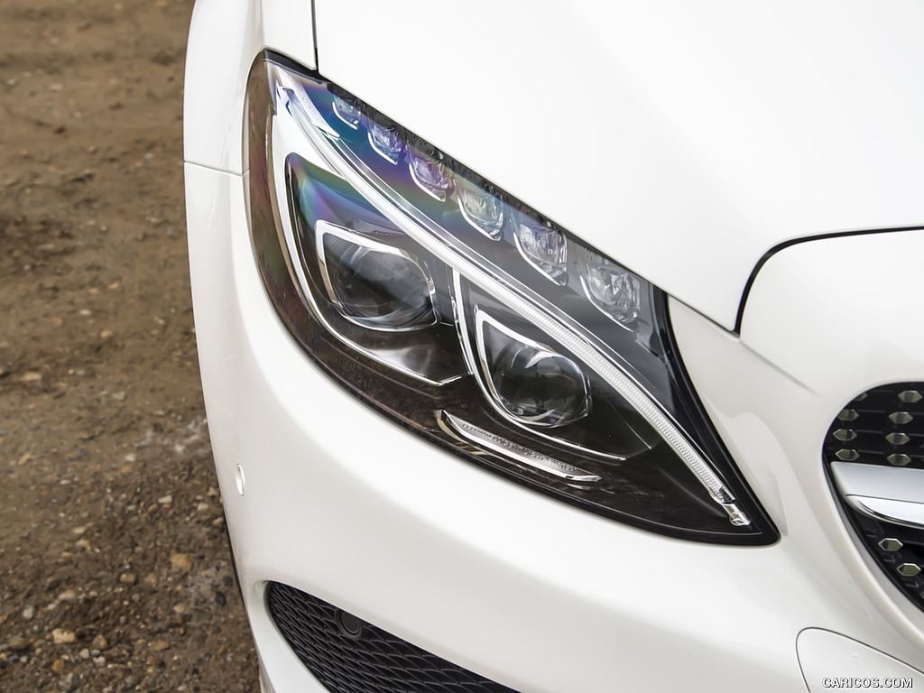 2017 Mercedes-Benz C-Class Coupe (UK-Spec) - Headlight