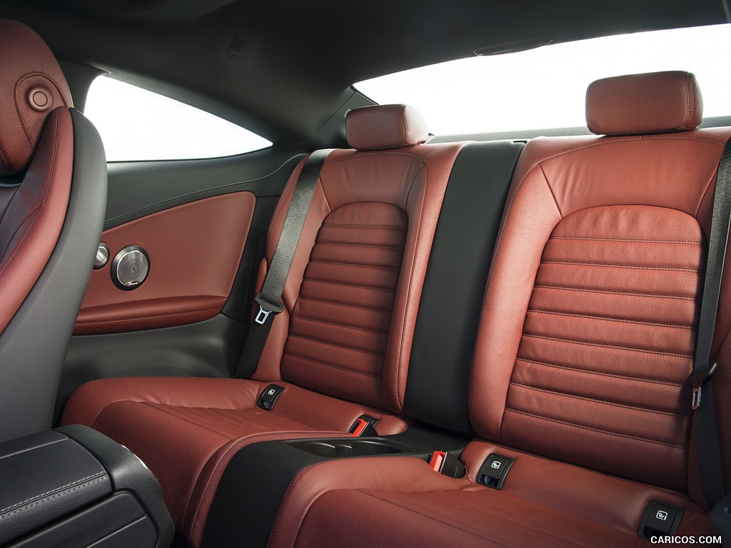 2017 Mercedes-Benz C-Class Coupe (UK-Spec) - Interior, Rear Seats