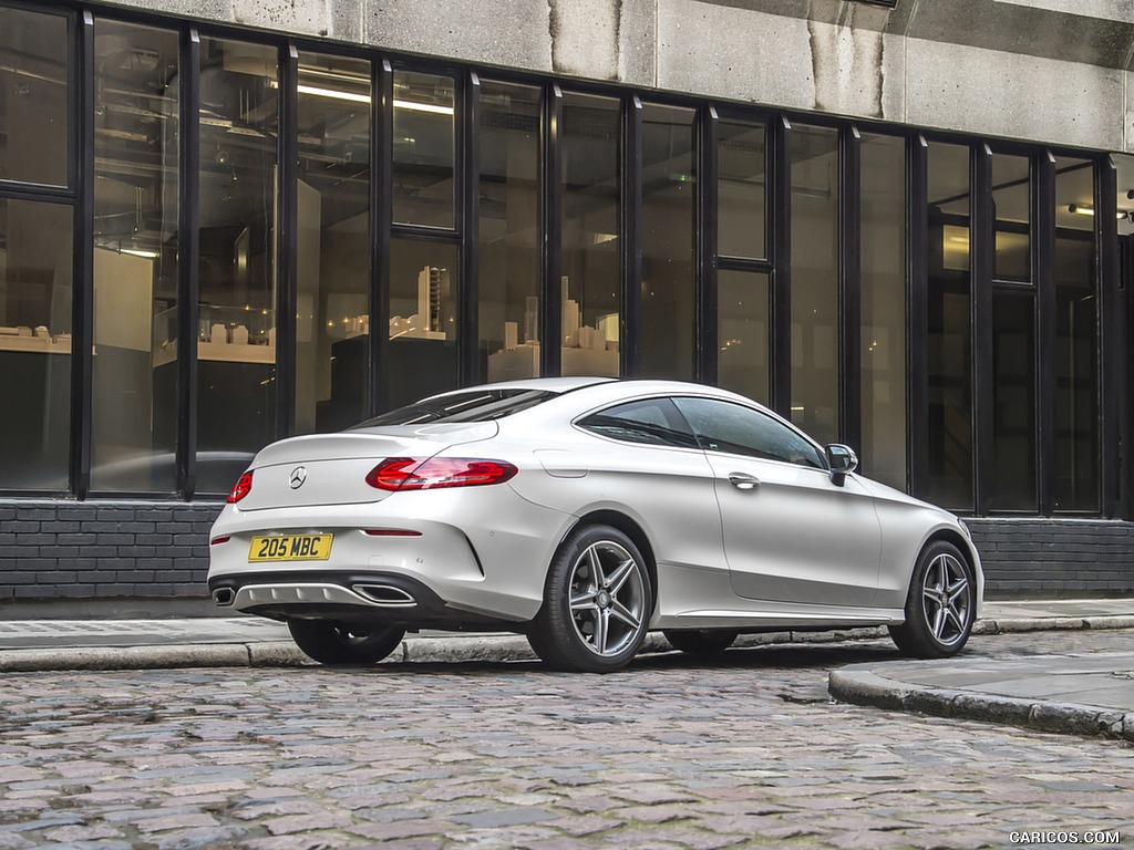 2017 Mercedes-Benz C-Class Coupe (UK-Spec) - Rear