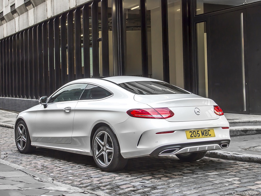 2017 Mercedes-Benz C-Class Coupe (UK-Spec) - Rear