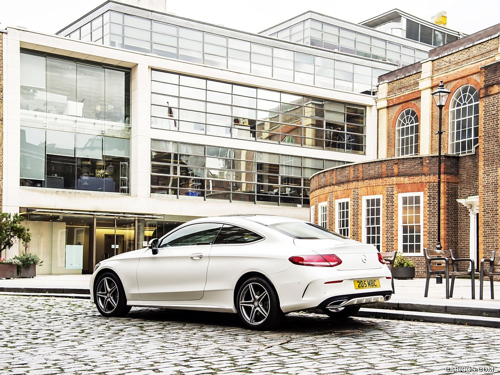 2017 Mercedes-Benz C-Class Coupe (UK-Spec) - Rear