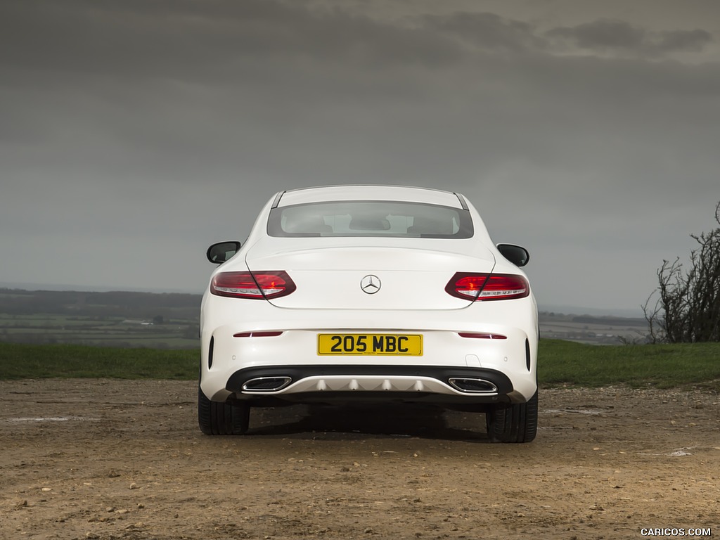 2017 Mercedes-Benz C-Class Coupe (UK-Spec) - Rear