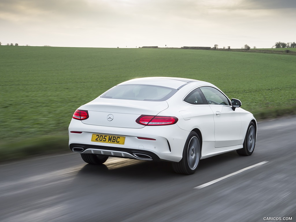 2017 Mercedes-Benz C-Class Coupe (UK-Spec) - Rear