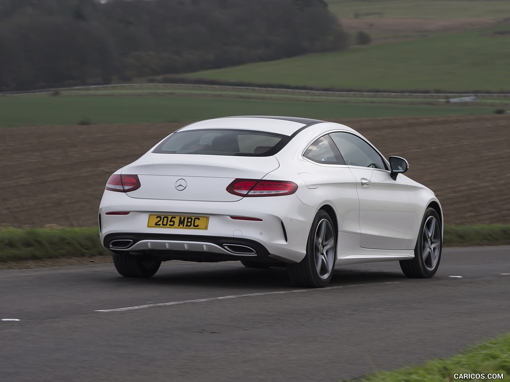 2017 Mercedes-Benz C-Class Coupe (UK-Spec) - Rear