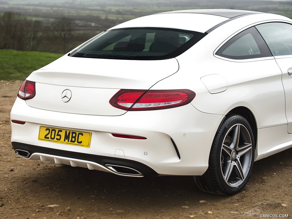 2017 Mercedes-Benz C-Class Coupe (UK-Spec) - Rear