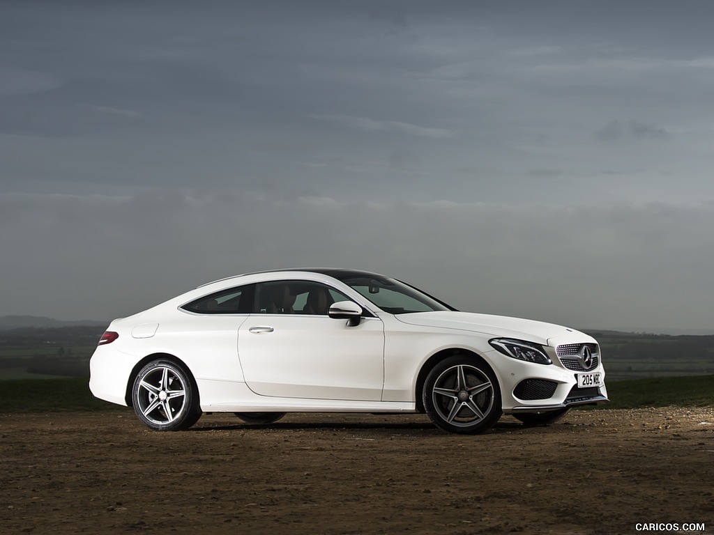 2017 Mercedes-Benz C-Class Coupe (UK-Spec) - Side