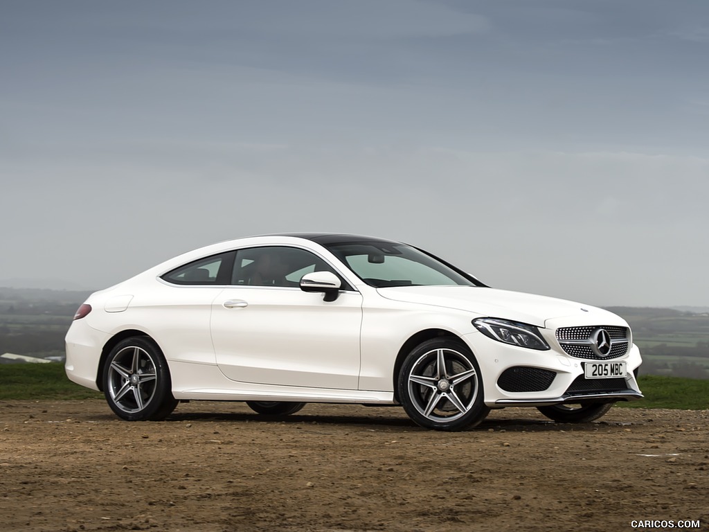 2017 Mercedes-Benz C-Class Coupe (UK-Spec) - Side