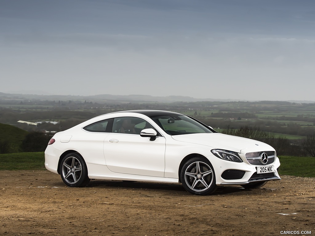 2017 Mercedes-Benz C-Class Coupe (UK-Spec) - Side