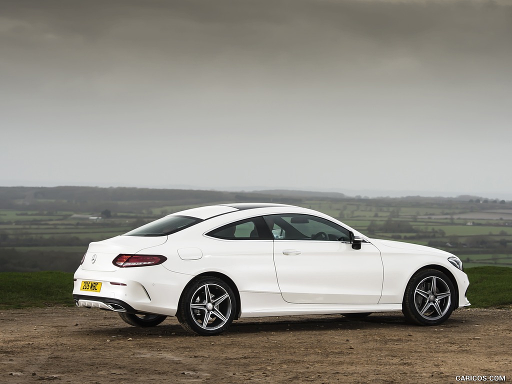 2017 Mercedes-Benz C-Class Coupe (UK-Spec) - Side