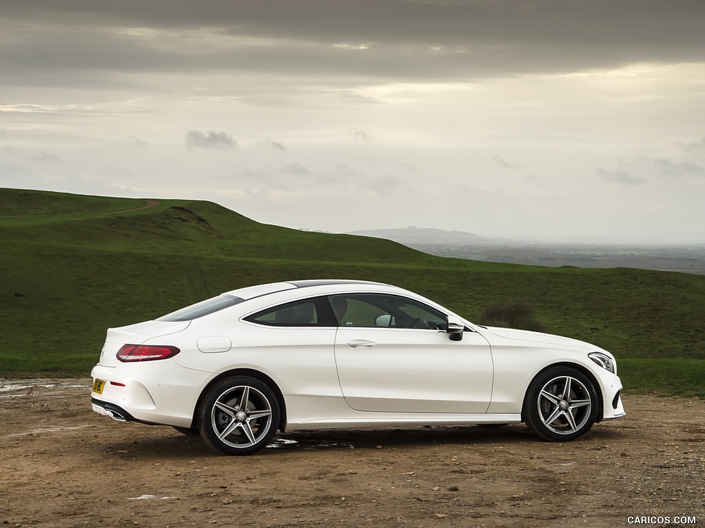 2017 Mercedes-Benz C-Class Coupe (UK-Spec) - Side