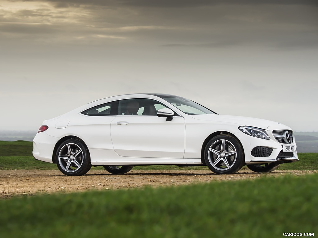 2017 Mercedes-Benz C-Class Coupe (UK-Spec) - Side