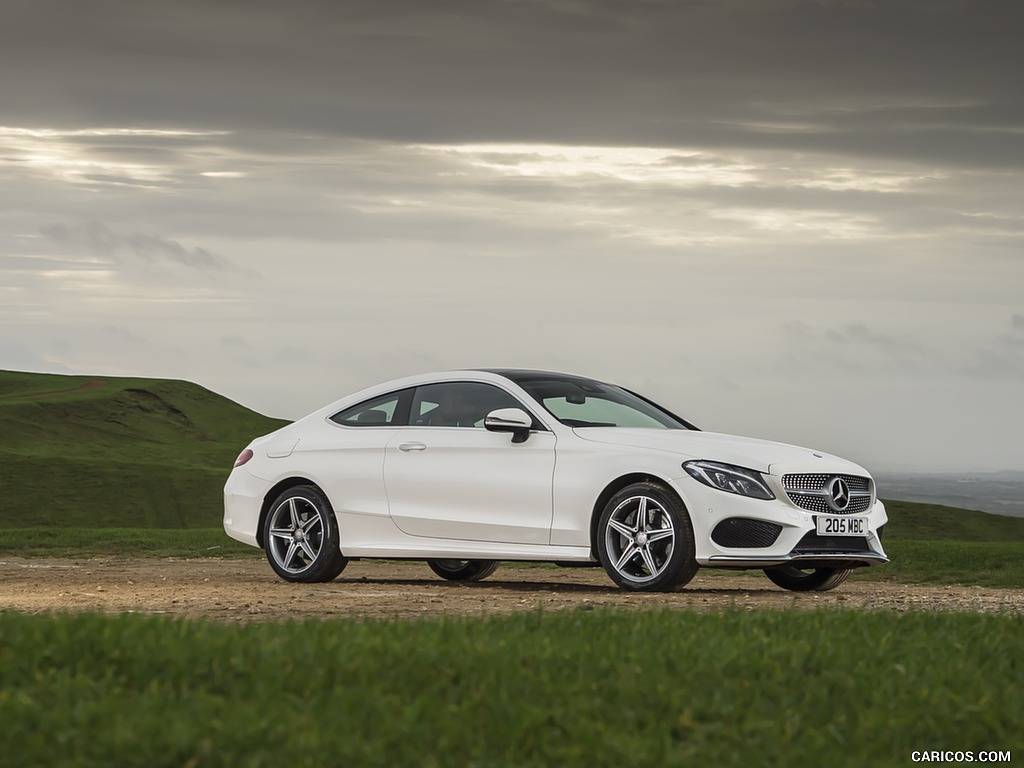 2017 Mercedes-Benz C-Class Coupe (UK-Spec) - Side